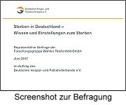 DHPV-Bevölkerungsbefragung Sterben