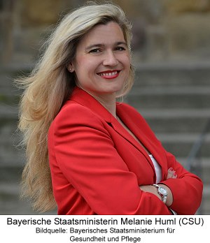 bayerische Staatsministerin Melanie Huml