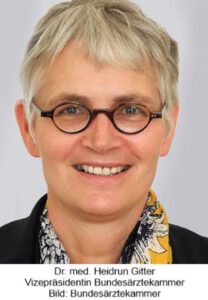 BÄK-Vizepräsidentin Dr. Heidrun Gitter