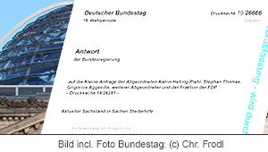 Antwort Sachstand Sterbehilfe