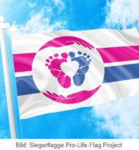Flagge Pro Life
