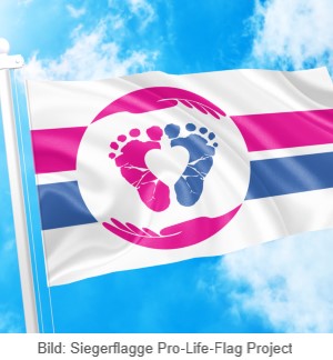 Flagge Pro Life