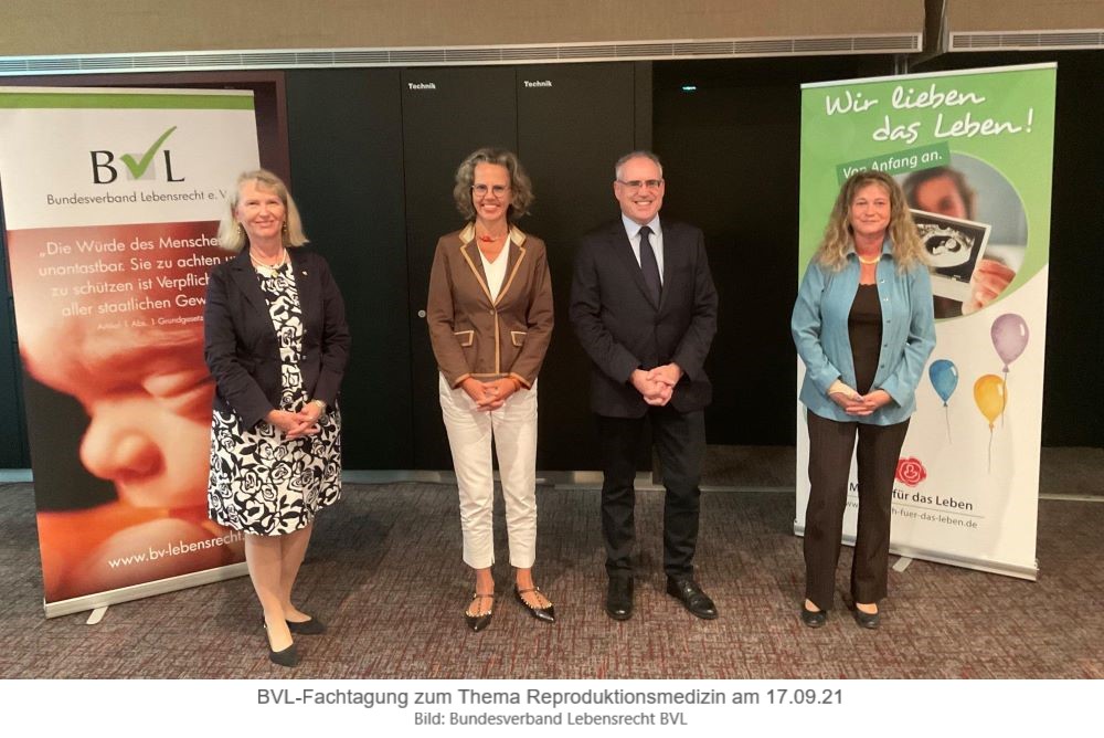 BVL-Tagung zum Thema Reproduktionsmedizin am 17.09.21 in Berlin