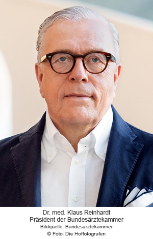 Bundesärztekammer-Präsident Dr. Klaus Reinhardt